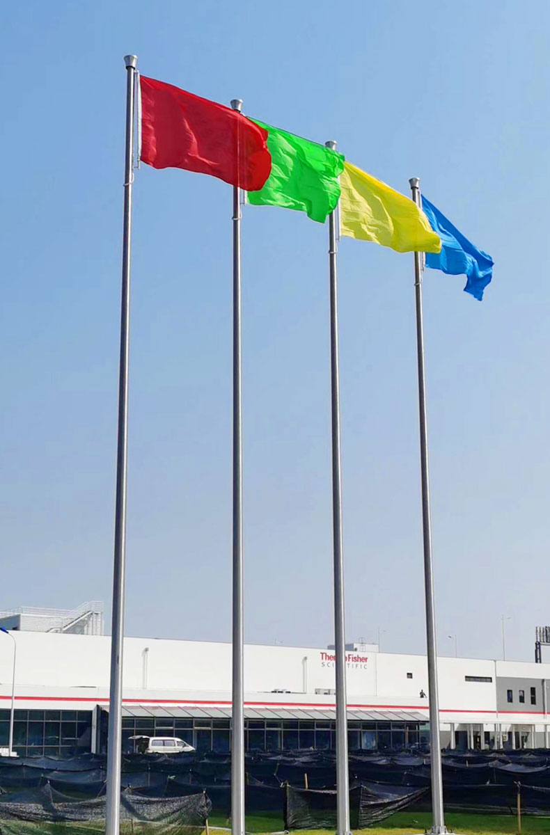 旗桿是做錐形的好還是分節的好